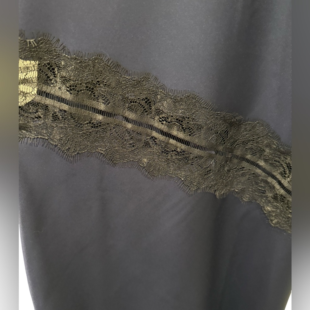 House of Harlow 1960 NWT Size S Beautiful Rich Navy & Black Lace Dress (0633) - Picture 8 of 12